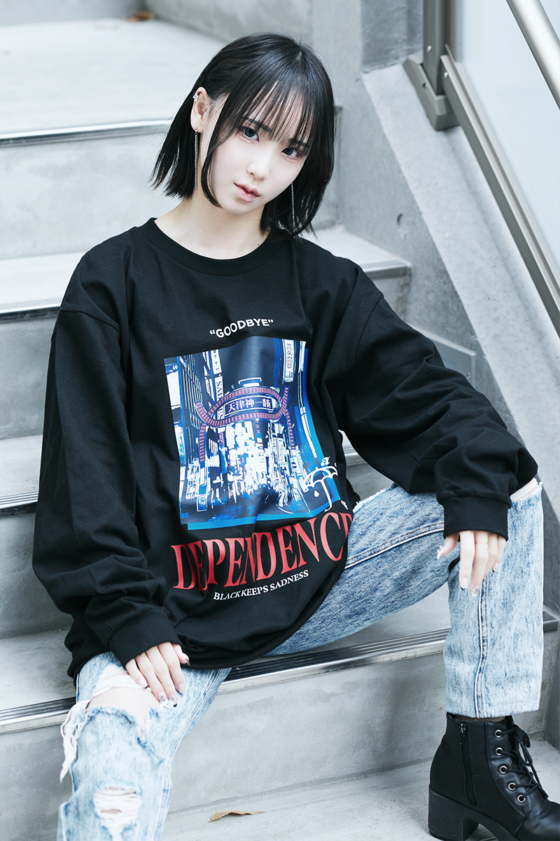 【予約商品】アマツカミ 一番街/wonderland L/S T-shirt