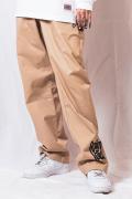 ANIMALIA AN22SP-PT02 EASY PANTS - Sanskrit Logo BEIGE