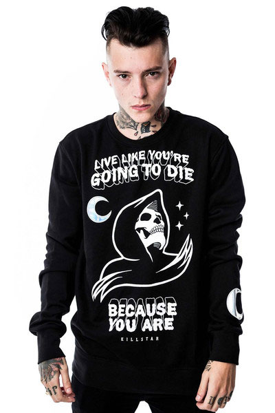 KILL STAR CLOTHING (キルスター・クロージング) Certain Death Sweatshirt