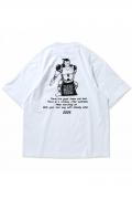 PUNK DRUNKERS (パンクドランカーズ) NEO国技TEE - WHITE