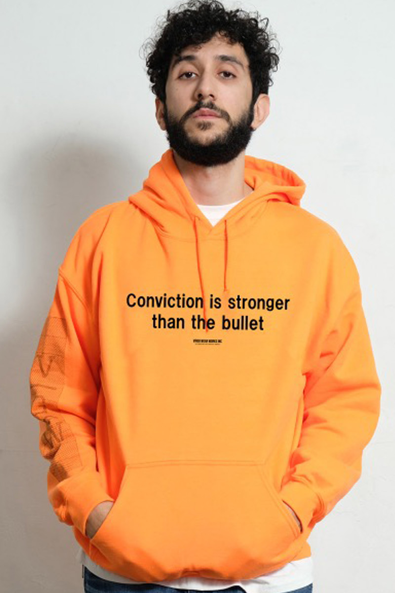 VIRGO VG-SWT-123 RISE HOODIE ORANGE