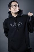 【予約商品】ZERO EVOKE Logo Second PARKA BLACK×BLACK