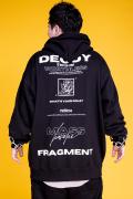 KAVANE Clothing "DECOY"OVERSIZE HOODIE(blk)