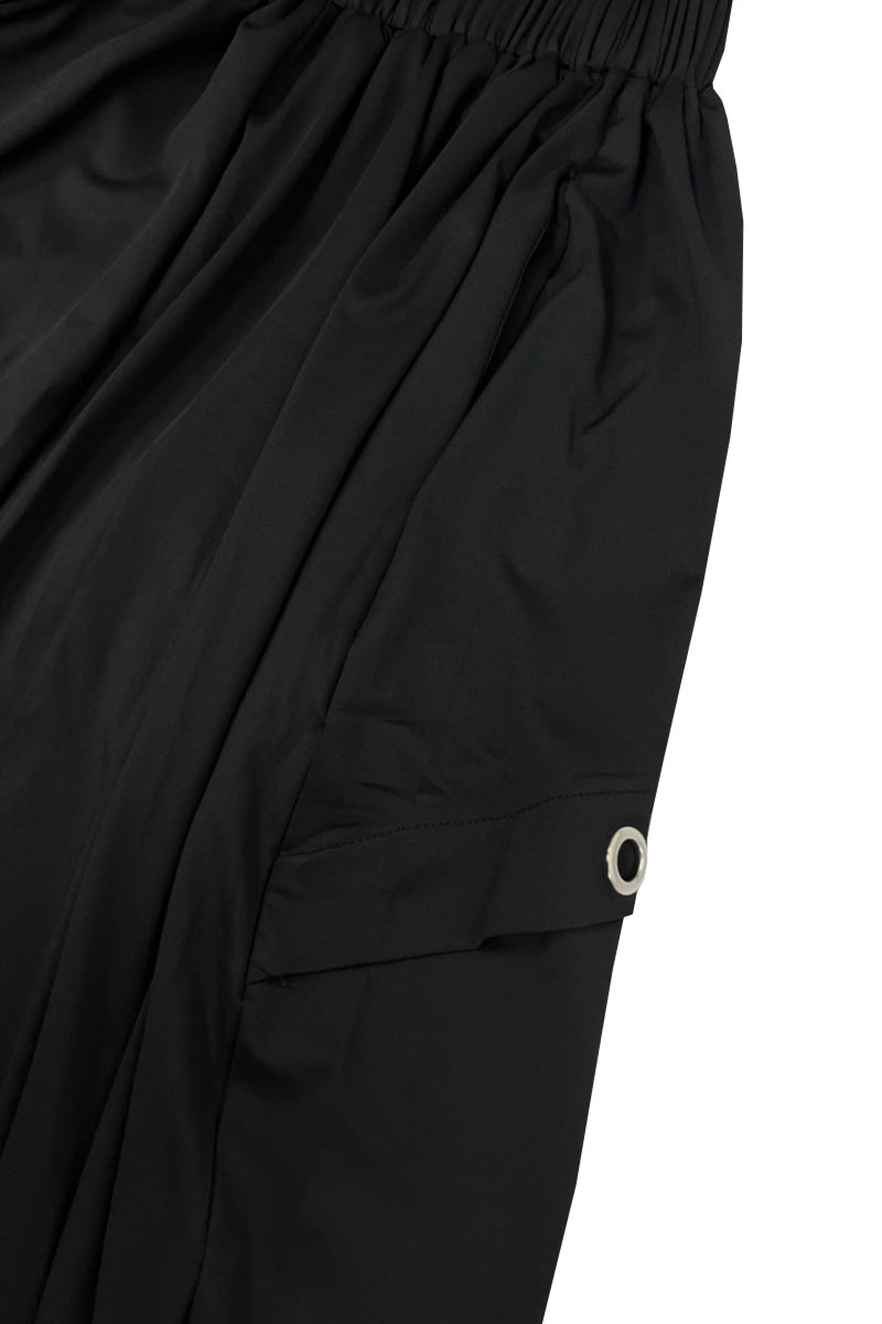 ダメージフラップSARROUEL PANTS【取り外し可能サスペンダー付き