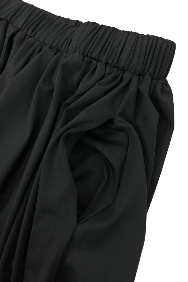 ダメージフラップSARROUEL PANTS【取り外し可能サスペンダー付き