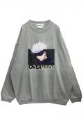 呪術廻戦×over print (オーバープリント) sweatshirts like L/S Tee 五条悟