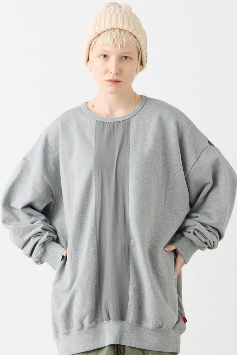 VIRGOwearworks (ヴァルゴウェアワークス) VELOCITY REFLECT CREW SWT - Gray