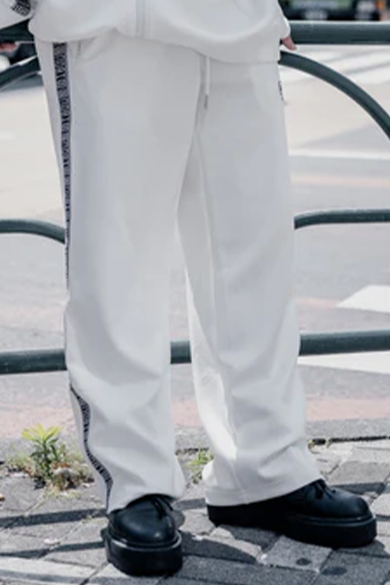 gibous(ギボス)×lhp logo jersey white pants