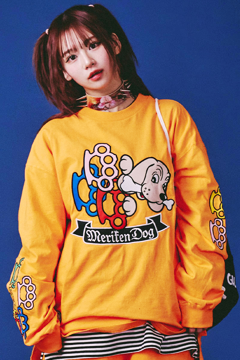 GALFY (ガルフィー) メリケン HERTS ロンTEE - Orange