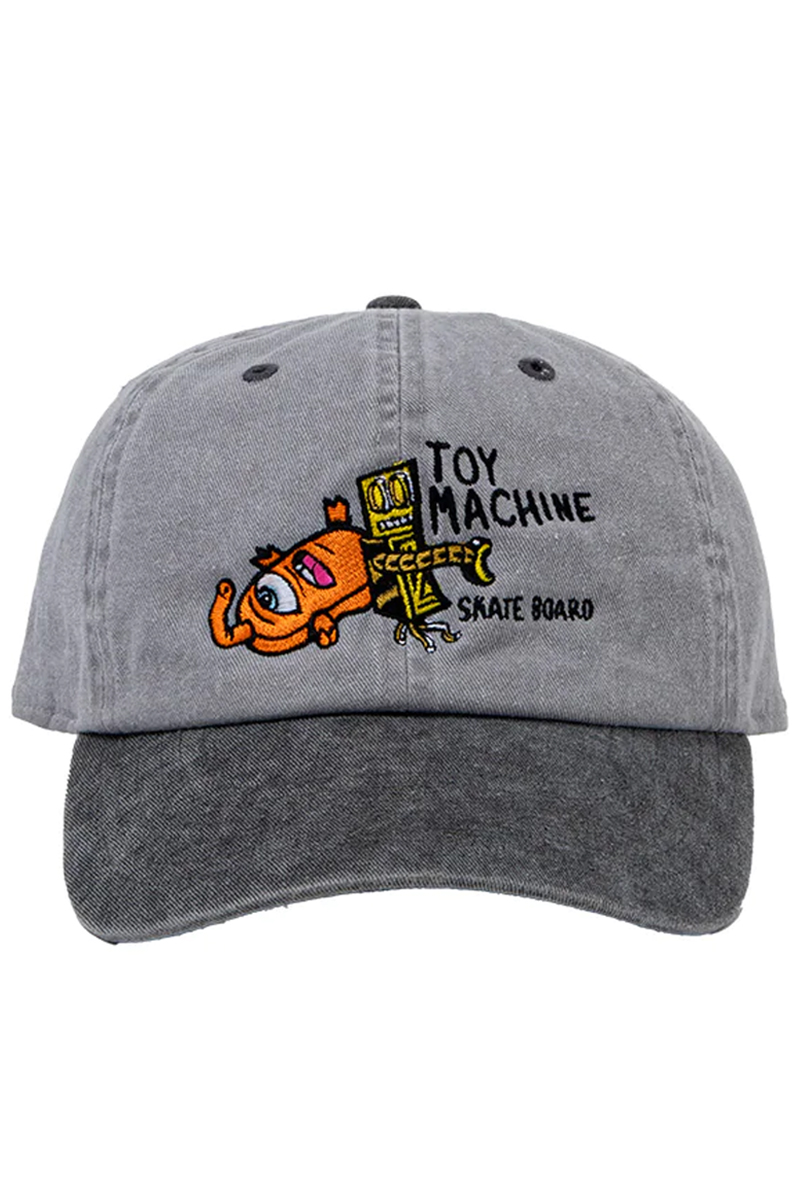 TOY MACHINE (トイマシーン) ROBOT & SECT 2 TONE CAP GRAY