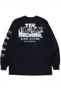 TOY MACHINE (トイマシーン) LIVING TOY - FIST LONG TEE BLACK