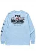 TOY MACHINE (トイマシーン) LIVING TOY - FIST LONG TEE L.BLUE