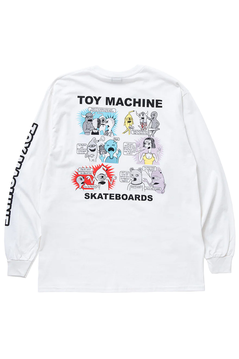 TOY MACHINE (トイマシーン) TOYMACHINE TRACT LONG TEE