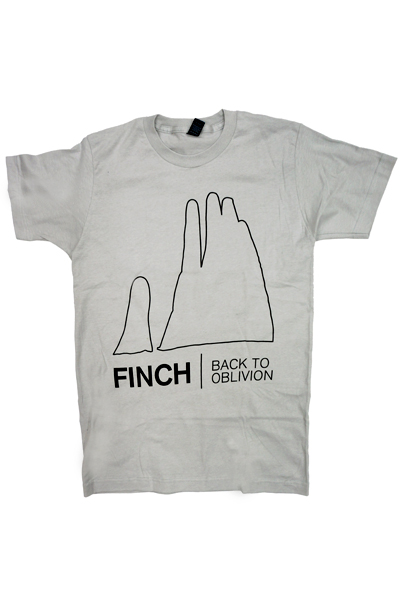 FINCH　Hand Heather Grey T-Shirt