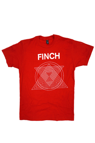 FINCH Linear Red T-Shirt