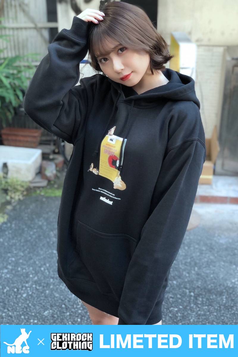 【ゲキクロ限定】NOTBADCAT (ノットバッドキャット) ニャメスピ Hoodie