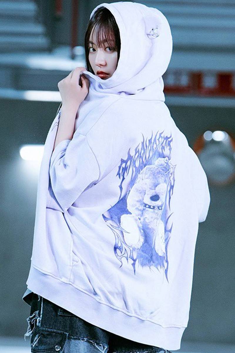 TRAVAS TOKYO/トラバス トーキョー』くま耳ZIPパーカー/ジップ