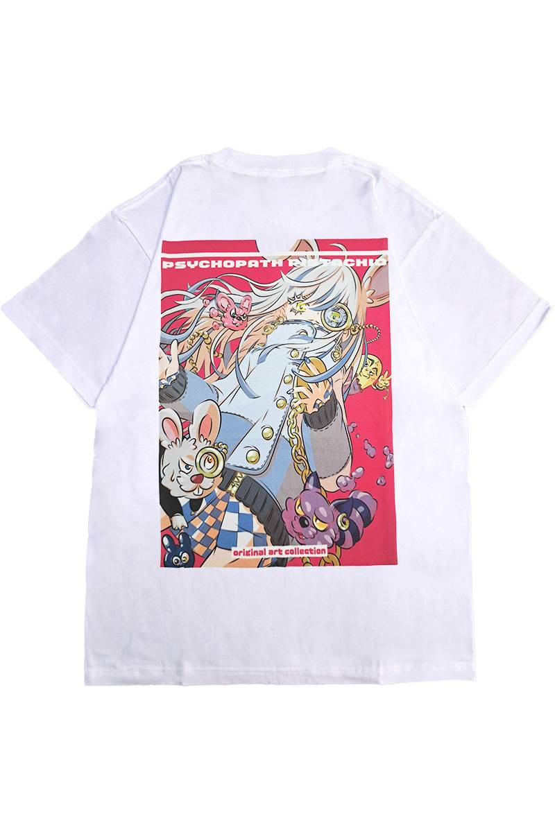 さいこぱすぴすたちお。 不思議の国のアリス Tシャツ