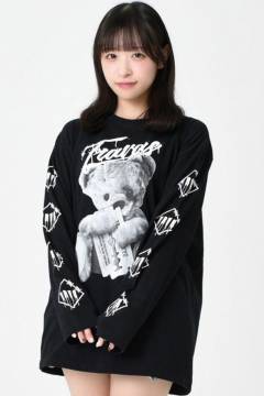 TRAVAS TOKYO【トラバストーキョー】クマ総柄ライン入りジャージ TRAVAS TOKYO【トラバストーキョー】クマ総柄ライン入りジャージ
