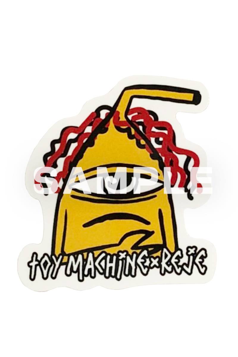 ロックファッション バンドグッズのgekirock Clothing 予約商品 れじぇくん Toy Machine コラボ ステッカー セット 5枚入り