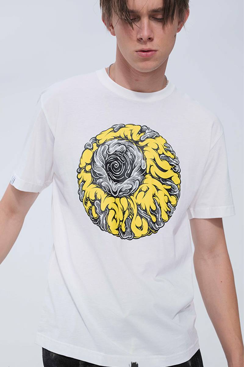 MISHKA(ミシカ) MSS200085 T-SHIRTS WHITE