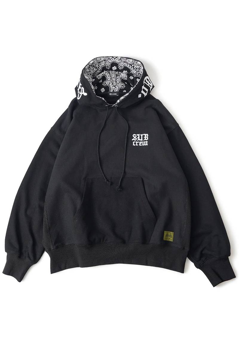 Subciety (サブサエティ) EMBROIDERY PARKA BLACK / ロック Subciety (サブサエティ) EMBROIDERY PARKA BLACK / ロック