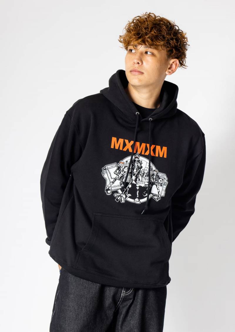 キン肉マン x MxMxM “THE JUSTICE” HOODIE - Red