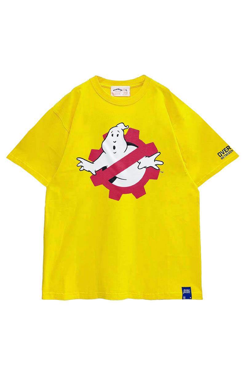 over print (オーバープリント) GHOST BUSTERS Tee 6 yellow