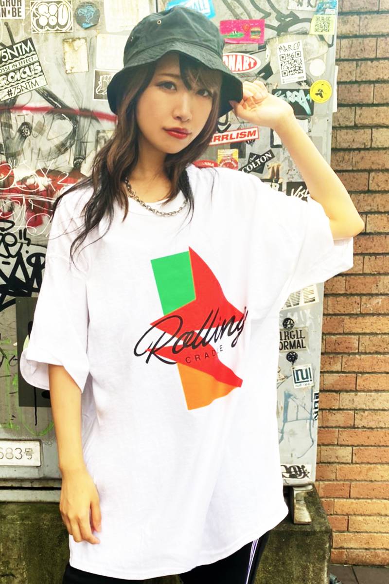 ROLLING CRADLE FLIGHT LOGO TEE / WHITE
