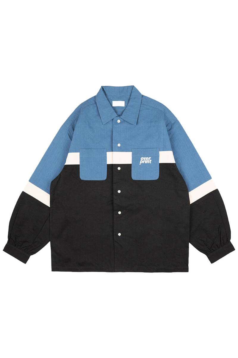 over print (オーバープリント) bone shirts