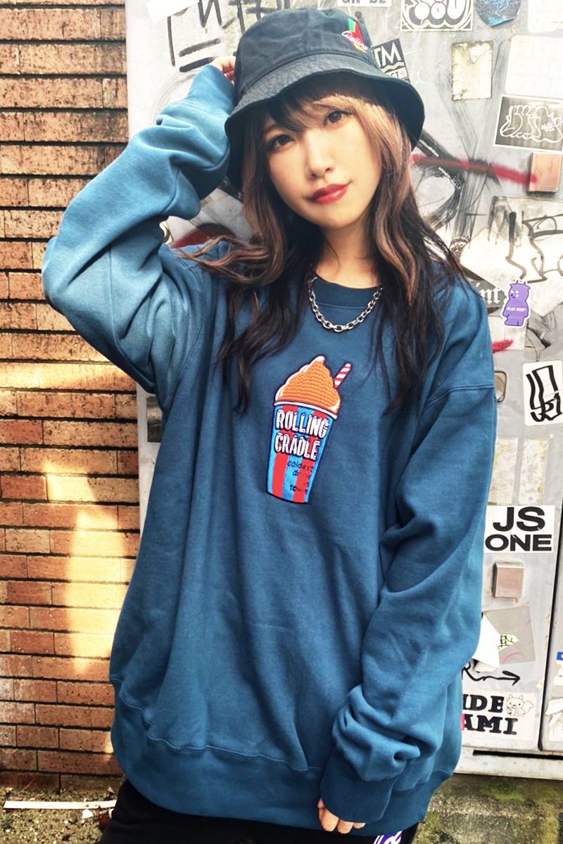 ROLLING CRADLE ICEE SWEAT / NAVY