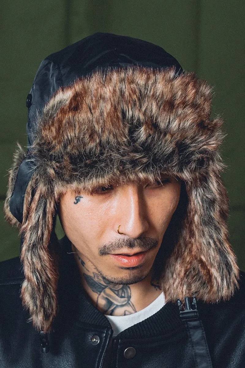 Subciety(サブサエティ) TROOPER HAT BLACK