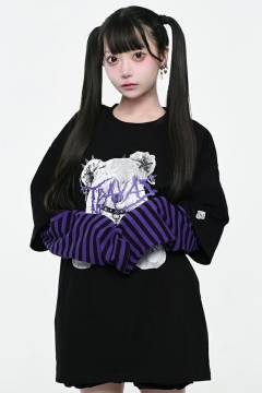 TRAVAS TOKYO【トラバストーキョー】 Punkish bear shoulder zip TRAVAS TOKYO【トラバストーキョー】 Punkish bear shoulder zip