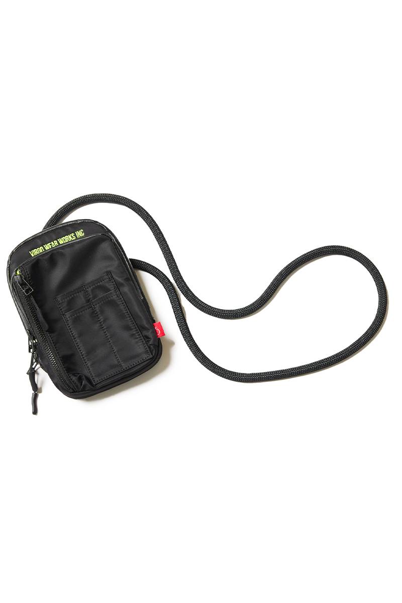 VIRGOwearworks (ヴァルゴウェアワークス) VA-1 pocket mini bag - BLK×YEL