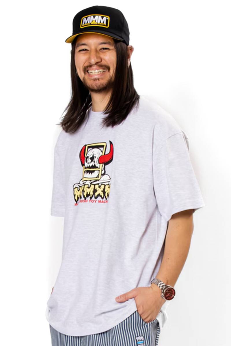TOY MACHINE x MxMxM “MMM MONSTER” TEE - Ash