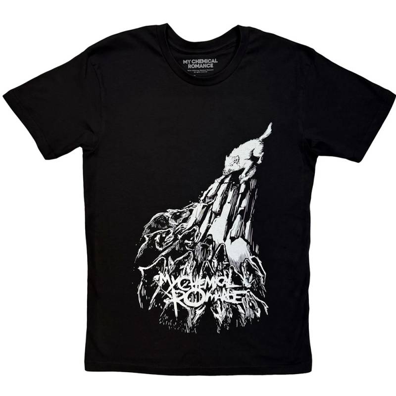 【予約商品】MY CHEMICAL ROMANCE バンドTシャツ ユニセックス: The Pack (Black)