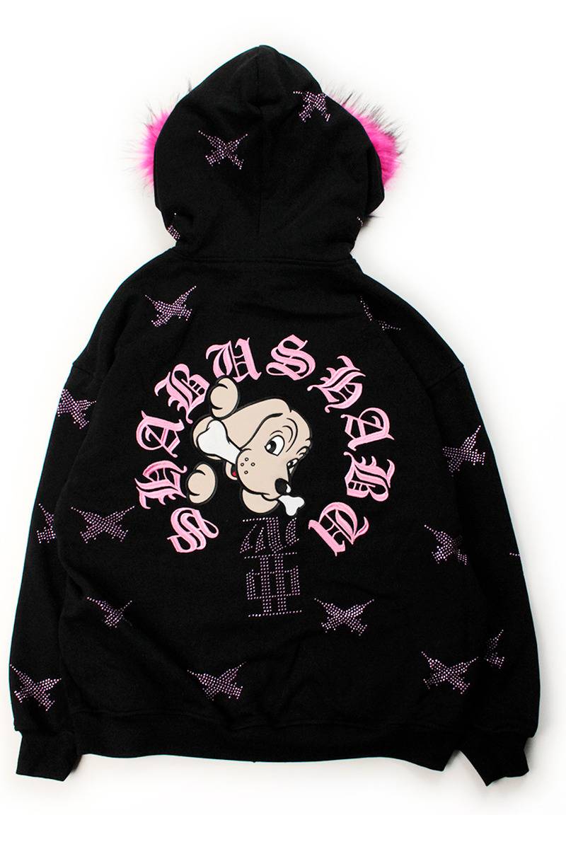 【予約商品】GALFY（ガルフィー）SHABUSHABUピカピカPK - BLACK/PINK