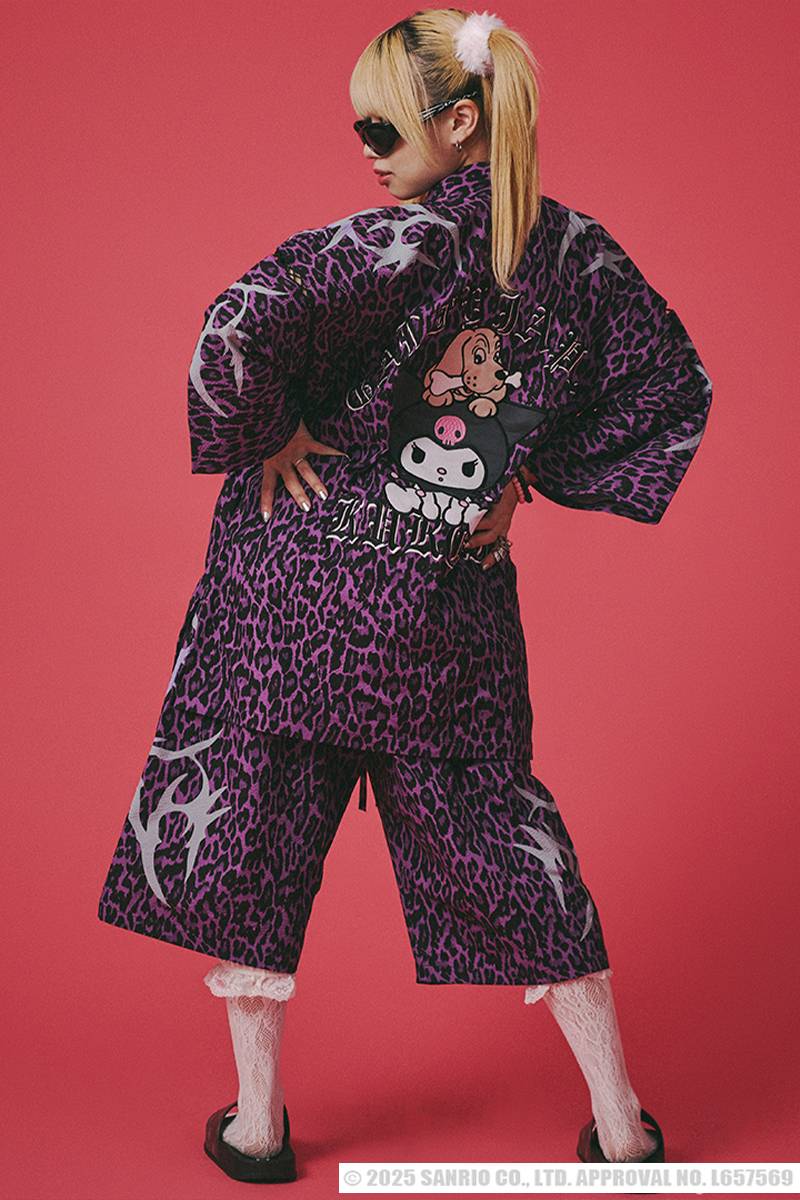 クロミ×GALFY(ガルフィー) クロミちゃんとGALFYの甚平 - Purple