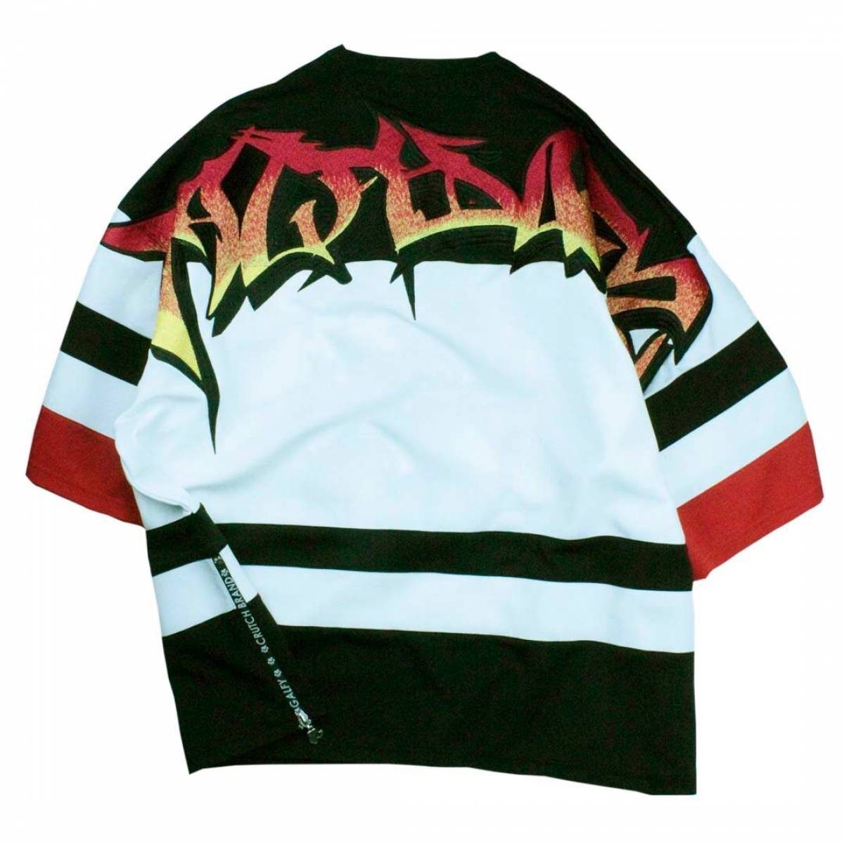 ロックファッション、バンドグッズのGEKIROCK CLOTHING / GALFY カラーギャングTee 白黒ギャング