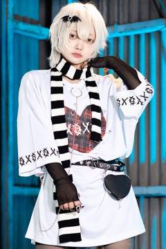 10-FEET×Zephyren(ゼファレン) DOLMAN BIG TEE WHITE / ロック