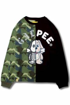 【予約商品】GALFY(ガルフィー)光るGALPE ゴーストロンTee - Black / Camo