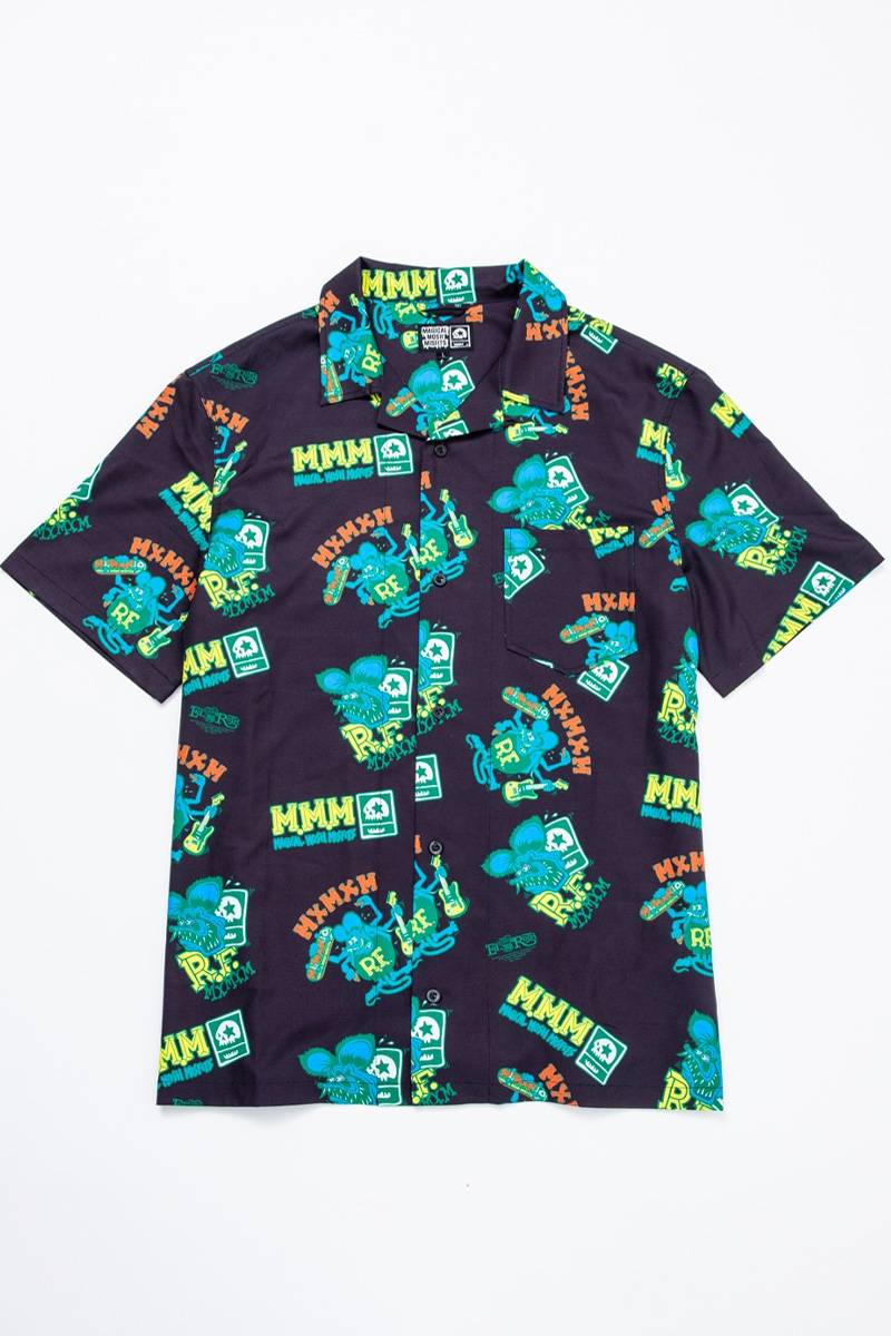 RATFINK x MxMxM “MAGICAL MOSH RATFINK” SHIRT -　Black