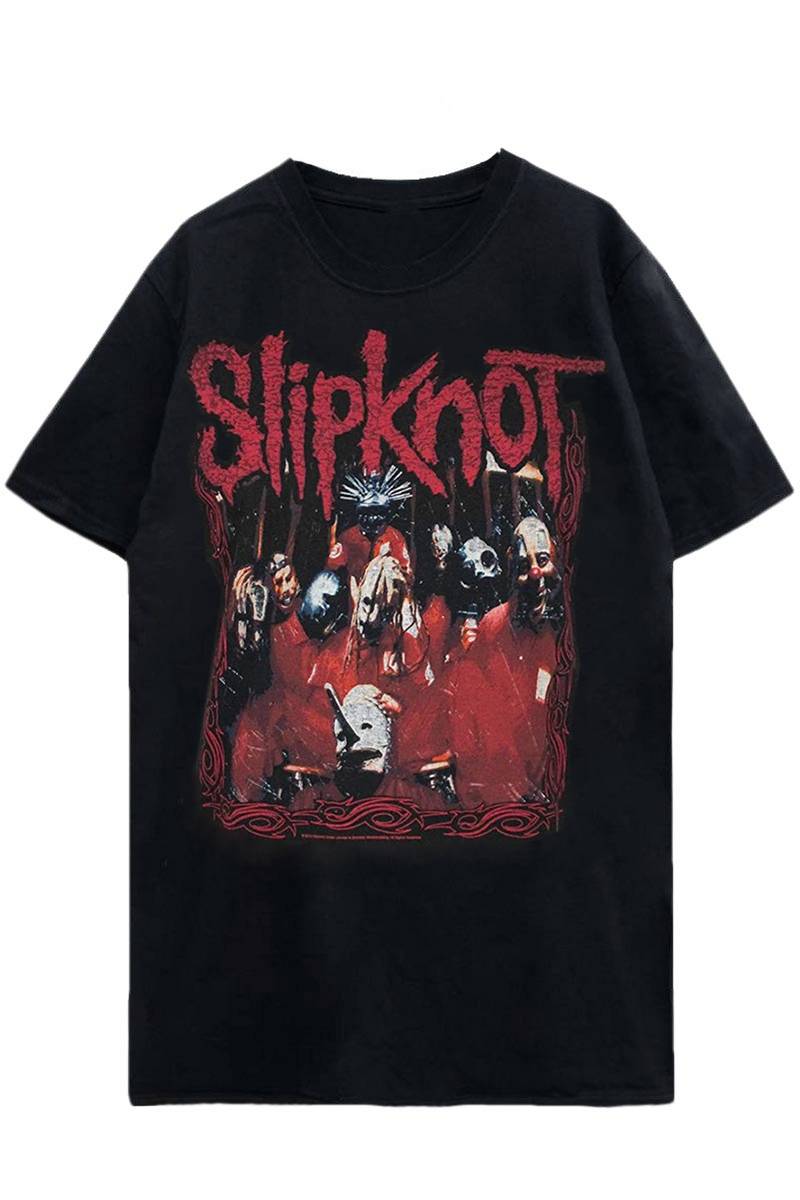 SLIPKNOT UNISEX T-SHIRT: BAND FRAME