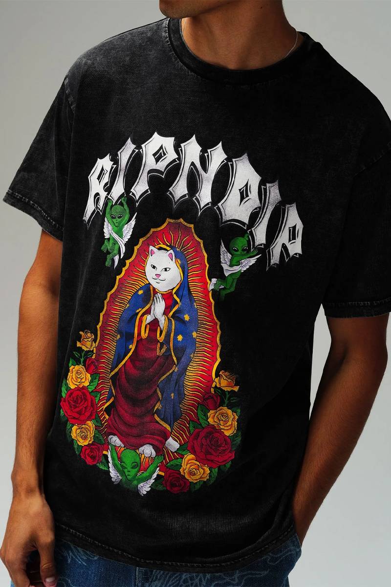 RIPNDIP (リップンディップ) MOTHER NERM TEE - Black