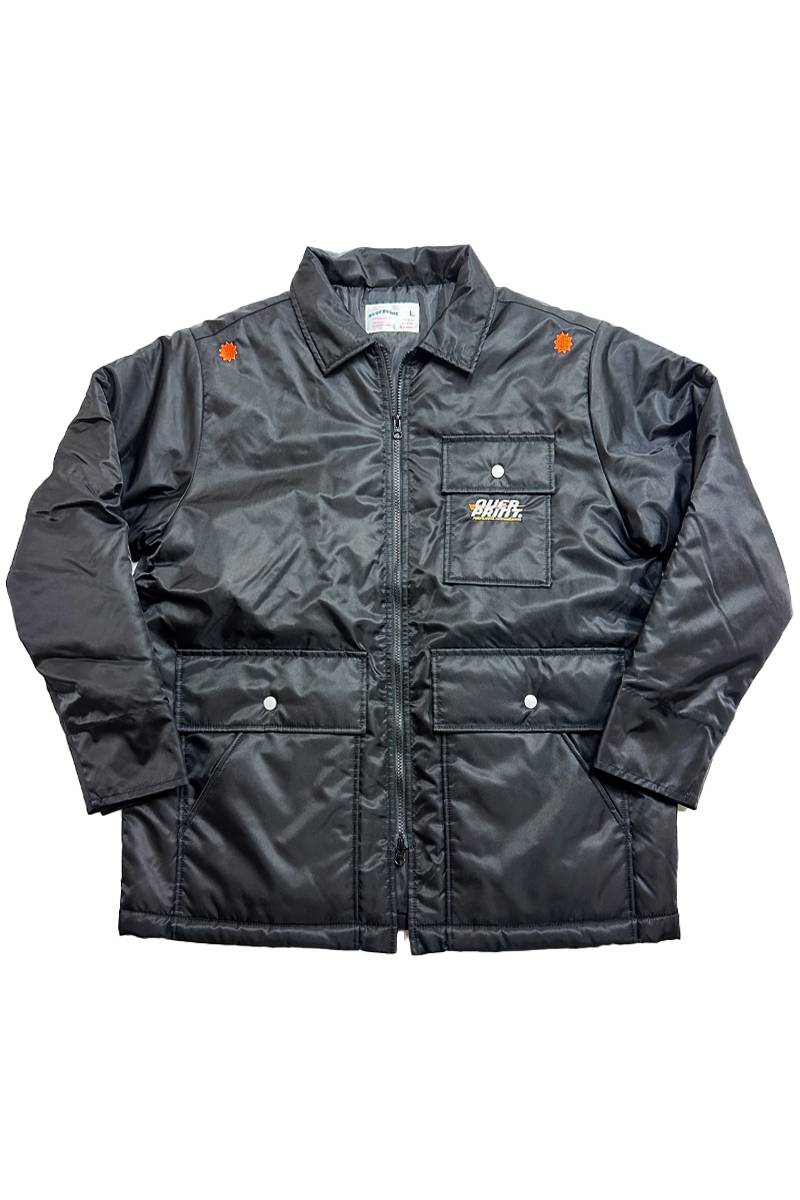 over print (オーバープリント) Work Jacket BLACK