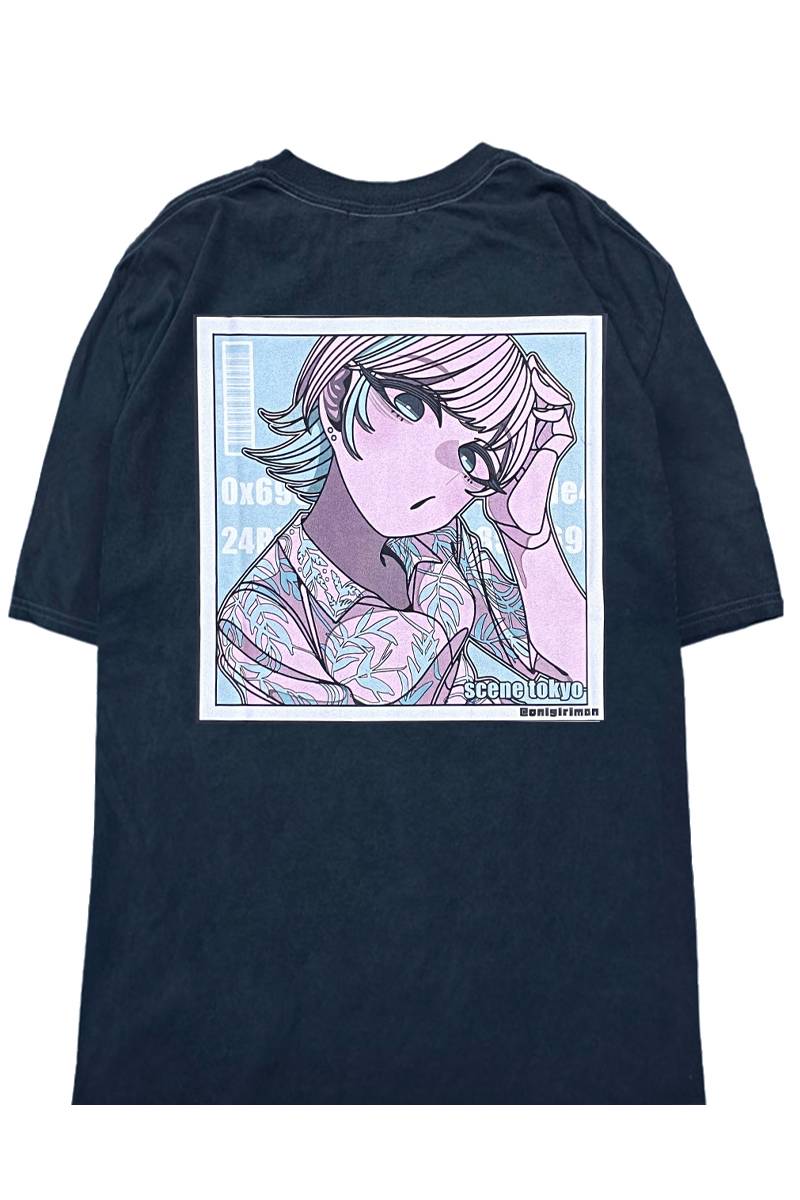 SCENE TOKYO (シーントウキョウ) aloha girl Tee - Chacoal