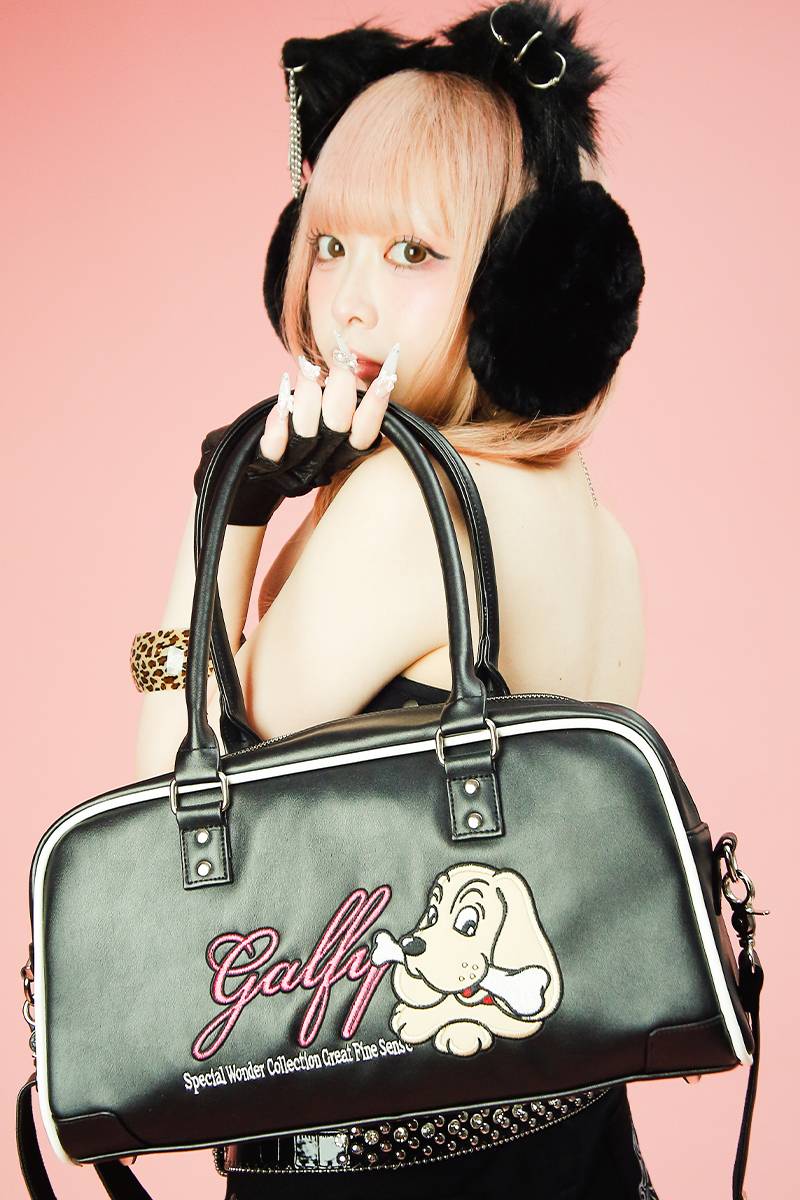 【予約商品】GALFY (ガルフィー) プチ家出BAG - Black