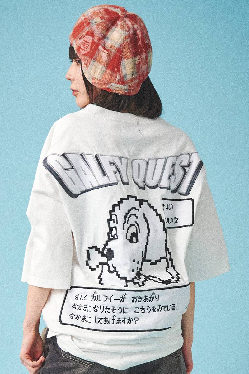 GALFY (ガルフィー) ガルクエTee - White