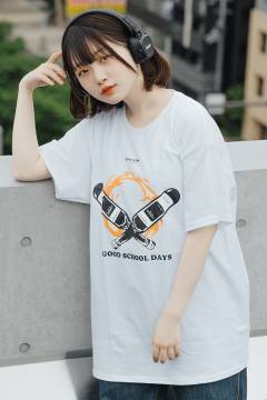 kirou school (キロウスクール) krs_08 JUST SLEEP S/S T-shirts WHITE