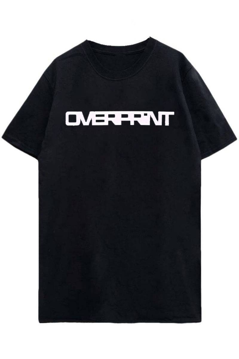 over print (オーバープリント) LOGO Tee - Black